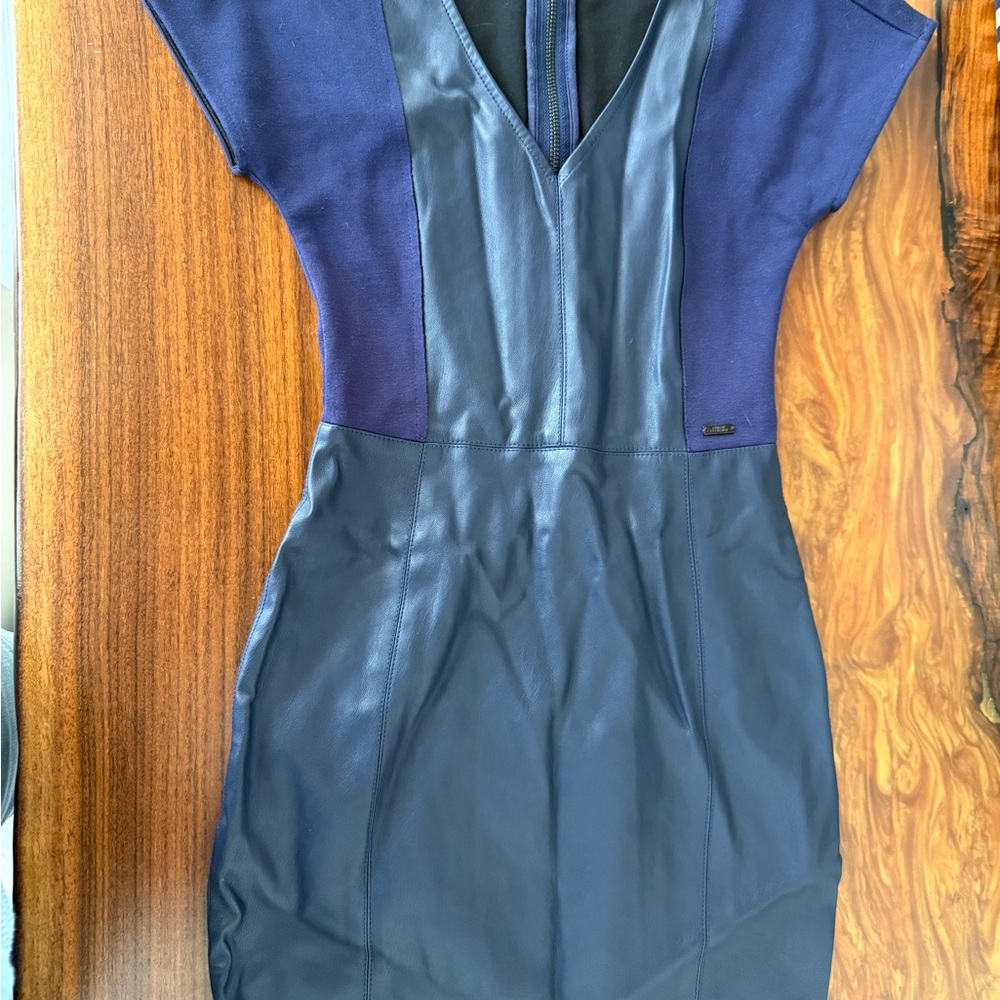 Elegant Navy Blue Dress